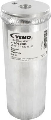 Produktbild von VEMO Klimatrockner V10-06-0003 für VW Golf IV Schrägheck (1J1) 160mm Aluminium 64mm 0,452kg