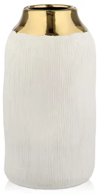 Produktbild von Minimalistische Keramikvase für Trockenblumen