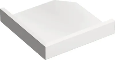 Produktbild von Außenecke SCHULTE Decodesign flächenbündig aluminium matt D190066 01