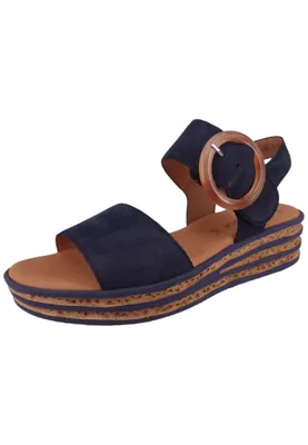 Immagine prodotto di Gabor sandali comfort donna zeppa F-larghezza 44.550 blu