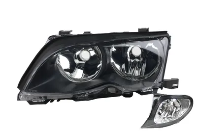 Produktbild von Scheinwerfer passend für BMW 3er E46 09/01-02/05 FF H7 H7 Links inklusi. Blinker 63127165769 63126910955 6910955 7165769 63136914199 6313716584 Johns