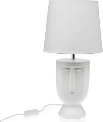 Immagine prodotto di Lampada da tavolo in Vetroceramica bianca 60 w 22 x 42,8 cm