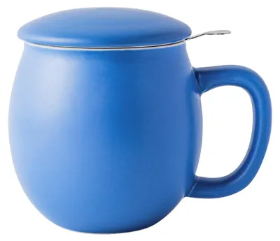 Productafbeelding van Porseleinen Theekop met Infuser en Deksel