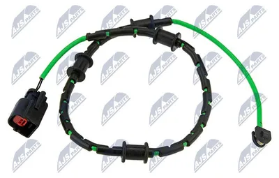 Produktbild von NTY HCZ-LR-025 Warnkontakt Bremsbelagverschleiß 610mm Vorne für JAGUAR XF (J05, CC9) XF Sportbrake (X250)