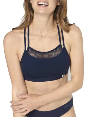 Produktbild von Sloggi Move Flex P, Farbe: Navy Blazer ML/7310, Größe: 85D Schalen-BH