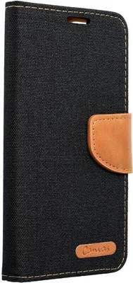 Produktbild von Elegante Handy Hülle CANVAS Buchholster kompatibel mit Samsung Galaxy S24 Plus Schwarz