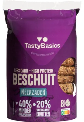 Image de TastyBasics Multigrain Coating 184g – Croustillant aux graines précieuses