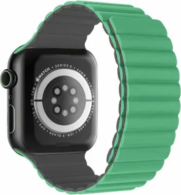 Image de Swissten - Wave Magnetic Apple Watch 38-41mm (vert/gris)