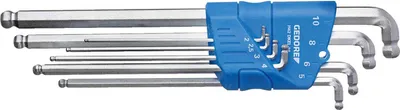Obrázok produktu pre GEDORE H 42 DKEL-88 Sada ofsetových skrutkovačov XL 8 kusov 2-10 mm, 2797186