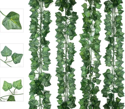 Obrázok produktu pre Umelé Pnúce Rastliny 200 cm, 24 Kusov, Pre Vonkajšiu Dekoráciu, Svadba, Oslava