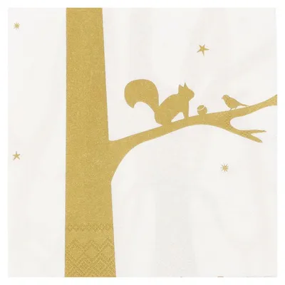 Produktbild von Cocktailservietten "Eichhörnchen"