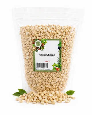 Produktbild von K T 1000 g / 1 Kg Cashewkerne Bruch Cashewnüsse Cashew Cashews Bruch - 1 A Qualität