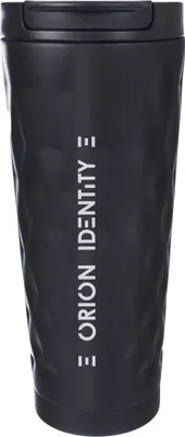 Produktbild von Orion Thermobecher Thermoskanne Edelstahl 500 ml Auslaufsicher Schwarz