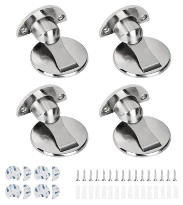 Imagen del producto de Solidchoice - Juego de 4 topes magnéticos para puertas de suelo