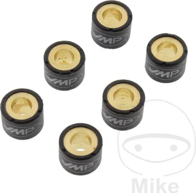 Zdjęcie produktu dla Zestaw 6 rolek do wariatora, wymiar 16x13 mm, waga 9,5 g