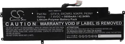Produktbild von vhbw Akku kompatibel mit Dell Latitude 13 7370, 7370, E7370 Notebook (5650 mAh, 7,6 V, Li-Polymer)