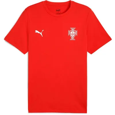 Obrázok produktu pre Puma Portugal Football Essentials Tričko s krátkym rukávom Červené L Pánske Červené L