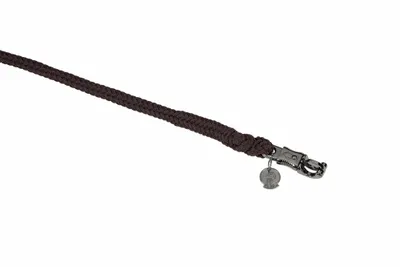 Produktbild von Eskadron Strick Duralastic Panik Hook Platinum 2024 Führstrick Panikhaken Teak Brown