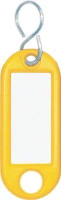 Produktbild von WEDO Schlüsselanhänger 262803405 gelb 100 St./Pack.