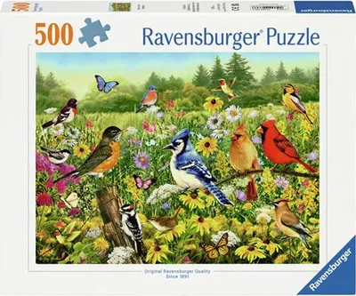 Image de Ravensburger Puzzle Les oiseaux dans la prairie, 1000 pcs.