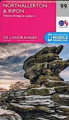 Produktbild von Northallerton & Ripon, Pateley Bridge & Leyburn 1 : 50 000