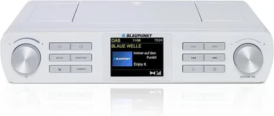 Produktbild von Blaupunkt KRD 100 Bluetooth DAB+ UKW Multidisplay Digitalradio mit Uhr weiß