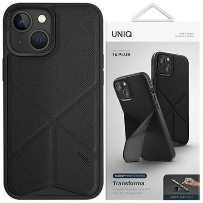 Zdjęcie produktu dla Etui Uniq Transforma Na Iphone 14 Plus Magclick Charging - Czarne