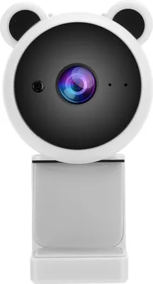 Imagen del producto de Cámara web USB HD 1080P para computadora, con grabación de video y micrófono integrado, ideal para transmisiones en vivo (blanca)