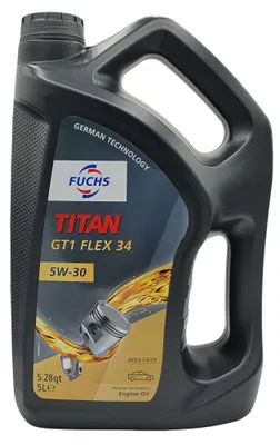 Produktbild von Fuchs Titan GT1 Flex 34 5W-30 5 Liter (602008114)