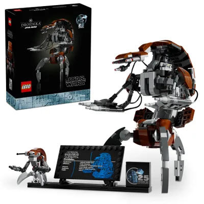 Zdjęcie produktu dla LEGO Star Wars Droideka, Zestaw Konstrukcyjny dla Dorosłych Fanów, Model Figurki do Zbudowania, Pomysł na Dekoracje do Biura i Prezent dla Mężczyzny i Kobiety, na Urodziny, 75381