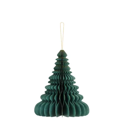Produktbild von Gefaltetes Papier Weihnachtsschmuck Baum klein