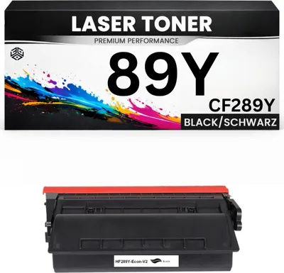 Produktbild von Toner kompatibel für HP CF289Y(89Y) LaserJet Enterprise MFP M528dn/M528f LaserJet Enterprise Flow MFP M528c/M528z LaserJet Enterprise M507x/M507n/M507dn in Schwarz
