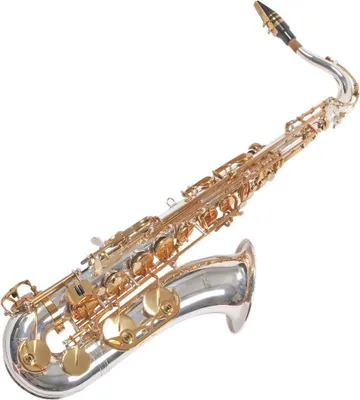 Produktbild von Karl Glaser Tenor Saxophon versilbert mit Koffer, Mundstück + Blättchen
