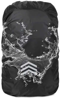 Productafbeelding van Waterdichte Rugzakhoes met Reflecterende Strepen, 45 Liter