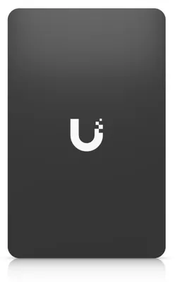 Produktbild von Ubiquiti UniFi - Zugangskarten - kabellos - NFC - 13.56 MHz - Schwarz (Packung mit 100)