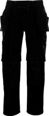 Produktbild von MASCOT 10131-154-09-82C56, Hosen, Unisex, Schwarz, 82C56, 1030 mm, 82 cm