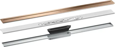 Immagine prodotto di hansgrohe AXOR Drain, set de finition pour caniveau, 1000mm, 42523300, 42523300