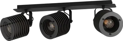 Produktbild von SEGOVIA Spot - L57,5 x H18,5 x AL17,5 cm - schwarz - 3X40W exkl. - IP20