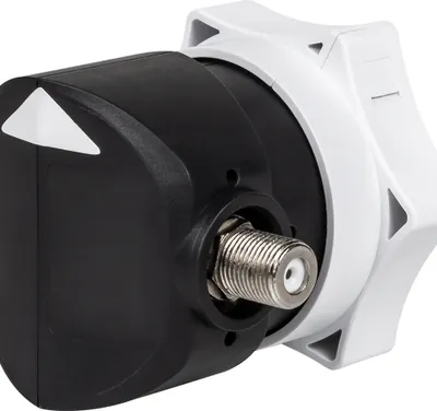 Produktbild von Megasat 0401104, Single LNB, Schwarz, Weiß, F, 90 mm, 65 mm, 65 mm
