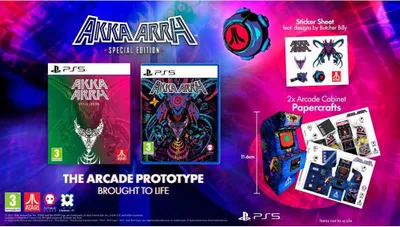 Produktbild von Atari Akka Arrh - Special Edition, PlayStation 5, E10+ (Jeder über 10 Jahre)