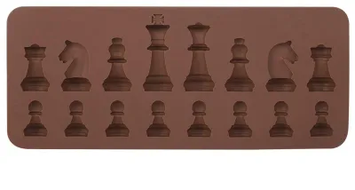 Silikon-Chocoladeschimmel, hitzebeständig, 20,5x8,5 cm