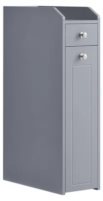 Produktbild von Schmaler Badezimmerschrank mit Schubladen – Stauraum – platzsparend – 40 x 18 x 70 cm