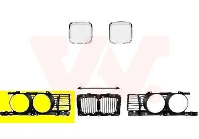 Image de VAN Wezel | Grille de radiateur (0635512)