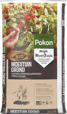 Produktbild von Pokon PokonGemüseerde - 20l - Blumenerde für Gemüsegärten - 100 Tage Ernährung