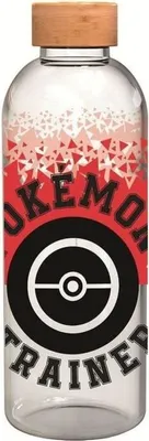 Produktbild von Pokemon Trainer 1030 ml Glasflasche