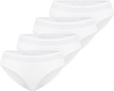 Produktbild von Triumph 4er Pack Feel of Modal Tai Slip Eleganter Spitzenbund am Taillenrand, Bequeme Passform, Sanftes Hautgefühl
