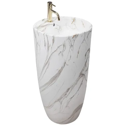 Produktbild von Umywalka Ceramiczna Wolnostojąca Anya Lava mat