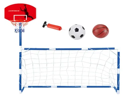 Zdjęcie produktu dla Koszykówka dla dzieci, zabawka sportowa 2 w 1