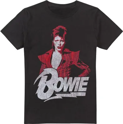 Produktbild von David Bowie - "Diamond" T-Shirt für Herren TV13381 (3XL) (Schwarz)