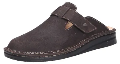 Produktbild von FINN COMFORT Petare Herren Clog dunkelbraun Nubukleder - Größe: 44